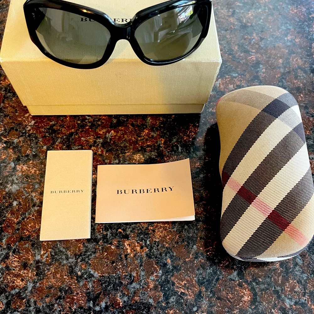 Black Burberry sunglasses